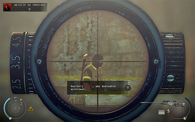 This challenge can be completed in the Cemetery Entrance stage - 20: Absolution | Challenges - Challenges - Hitman: Absolution Game Guide