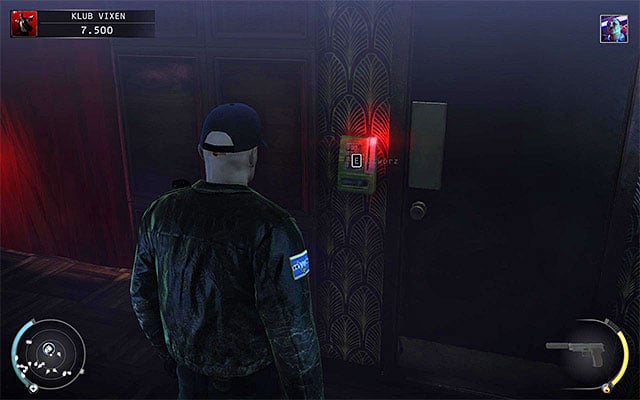 Once you get to the new place, turn right - The Vixen Club - Killing Dom Osmond | 5: Hunter and Hunted - 5: Hunter and Hunted - Hitman: Absolution Game Guide