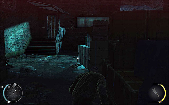 There are several paths leading inside a building visible in a distance - Loading Area | 5: Hunter and Hunted - 5: Hunter and Hunted - Hitman: Absolution Game Guide