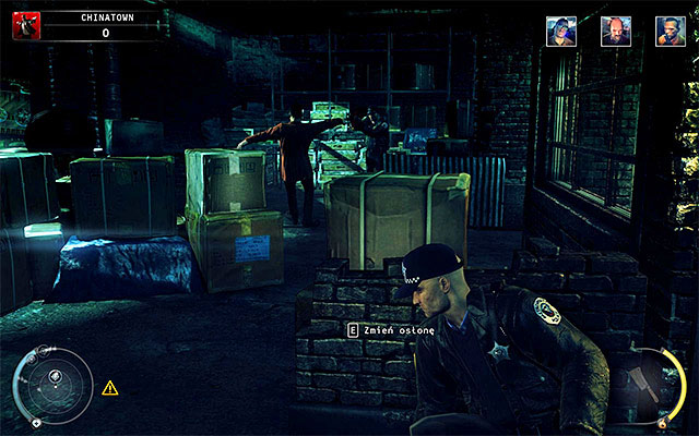 Depending on your preferences you can wait in this place and witness the shootout, in which Dole dies or leave this place immediately and let the events take place without you (Bill will be dead also in this case) - Chinese New Year - Eliminating Bill Dole | 5: Hunter and Hunted - 5: Hunter and Hunted - Hitman: Absolution Game Guide