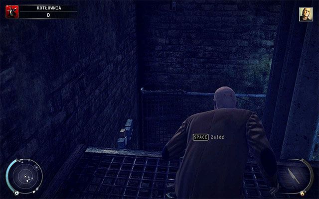 Your task is to get to the door at the bottom, while avoiding local enemies - Central Heating - Finding Wade | 6: Rosewood - 6: Rosewood - Hitman: Absolution Game Guide