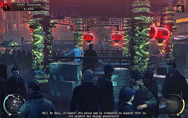 You start the mission in unattended alley - Chinatown square - Locating the King of Chinatown | 2: The King of Chinatown - 2: The King of Chinatown - Hitman: Absolution Game Guide