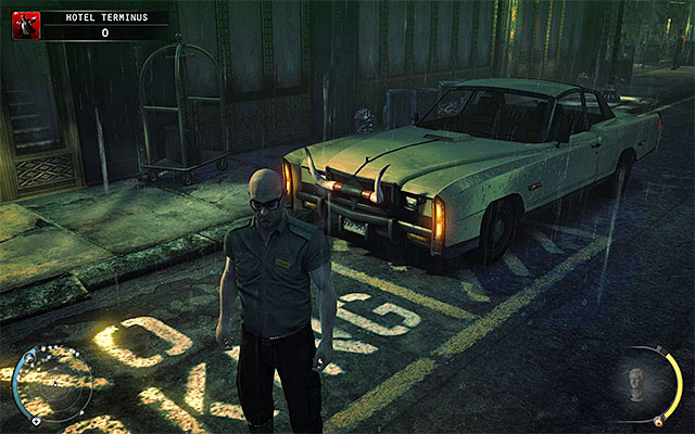 Move to the hotel - Terminus Hotel - Exploring the ground floor and side alleys | 3: Terminus - 3: Terminus - Hitman: Absolution Game Guide