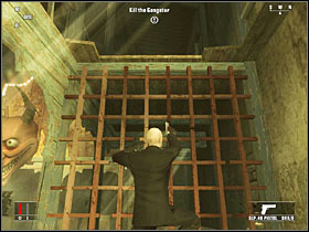 Theres a shotgun near the box, grab it if you like - Death of a Showman - Walkthrough - Hitman: Blood Money Game Guide & Walkthrough