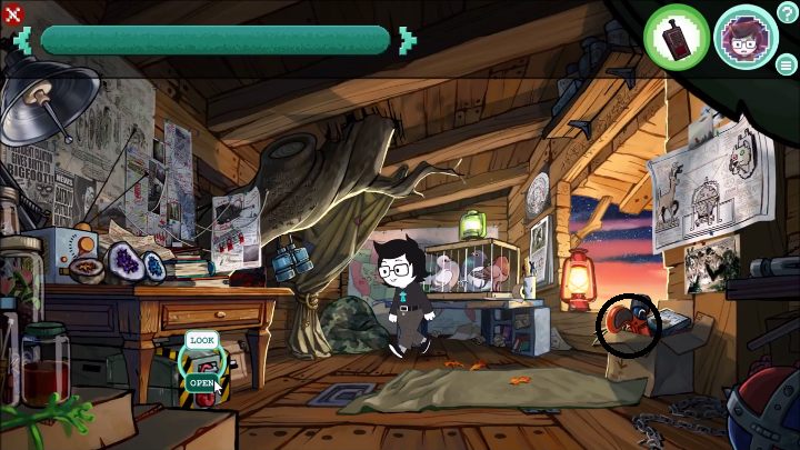 Open the chest underneath the cupboard - Brothers hideout | Walkthrough - Walkthrough - Hiveswap Game Guide