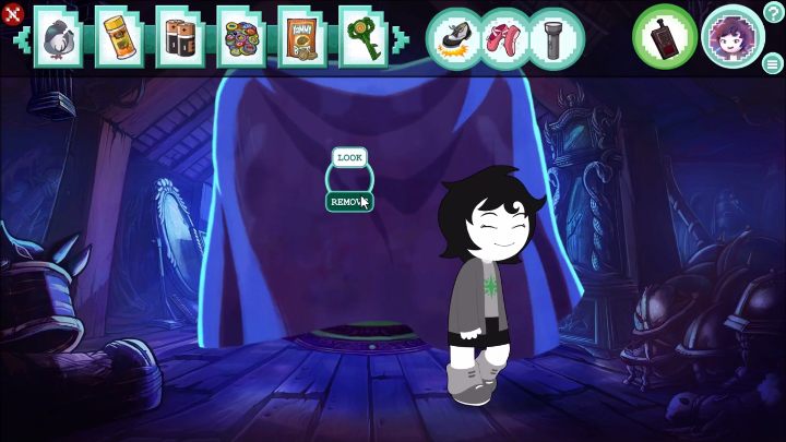 When you get to the attic, go right - The attic and other dimensions | Walkthrough - Walkthrough - Hiveswap Game Guide