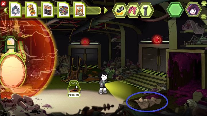 Pick up the tablet - The attic and other dimensions | Walkthrough - Walkthrough - Hiveswap Game Guide