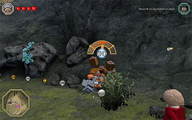 The third one of the most frequent minigames is the one where you assume the role of the miner - 8. Minigames | LEGO The Hobbit - LEGO The Hobbit in 10 Easy Steps - LEGO The Hobbit Game Guide & Walkthrough