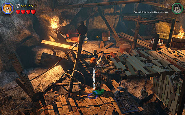 Dorm a dwarf tower - Stage 7 (Goblin-town): Escape from the goblin city | Walkthrough - Walkthrough - LEGO The Hobbit Game Guide & Walkthrough
