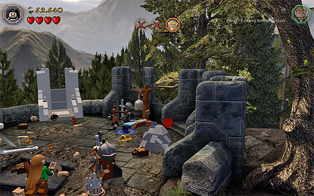 The second bell - Stage 11 (Barrels Out of Bond) | Main Stages - Collectibles - Main Stages - Collectibles - LEGO The Hobbit Game Guide & Walkthrough