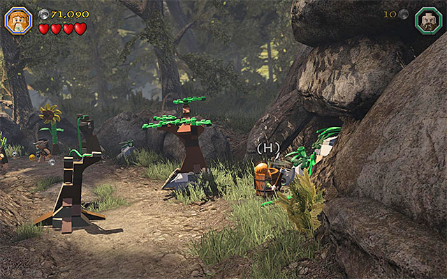 Requirements: axe (any dwarf) - Stage 11 (Barrels Out of Bond) | Main Stages - Collectibles - Main Stages - Collectibles - LEGO The Hobbit Game Guide & Walkthrough