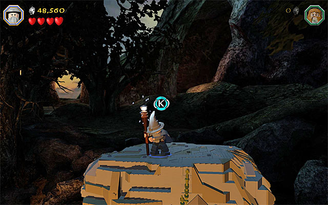 Hold down the Charge Gandalfs special attack - Stage 4 (Roast Mutton): Rescue the allies | Walkthrough | LEGO The Hobbit - Walkthrough - LEGO The Hobbit Game Guide & Walkthrough
