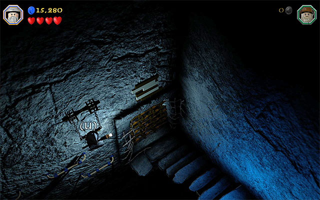 The best way to start the tombs exploration is by using the Save Statue - Stage 13 (Looking for Proof): Angmars Tomb | Walkthrough - Walkthrough - LEGO The Hobbit Game Guide & Walkthrough