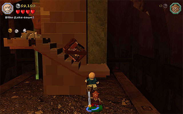 Climb onto Nori - Stage 16 (Inside Information): Defeat Smaug | Walkthrough - Walkthrough - LEGO The Hobbit Game Guide & Walkthrough