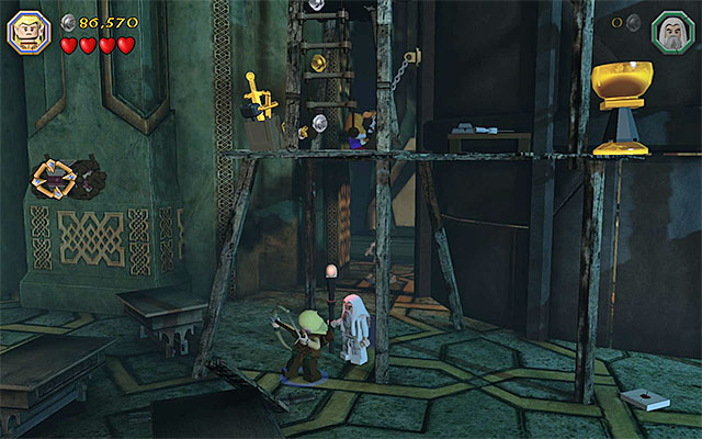 Requirements: bow (e - Stage 16 (Inside Information) | Main Stages - Collectibles - Main Stages - Collectibles - LEGO The Hobbit Game Guide & Walkthrough