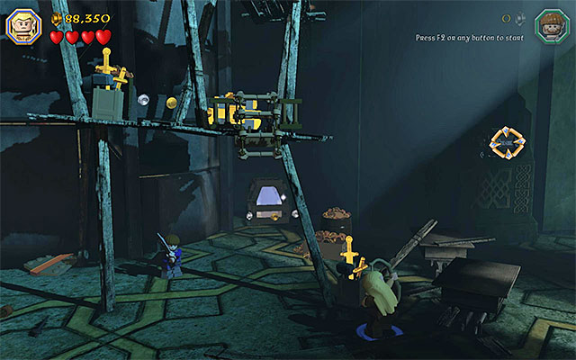 The second flag - Stage 16 (Inside Information) | Main Stages - Collectibles - Main Stages - Collectibles - LEGO The Hobbit Game Guide & Walkthrough