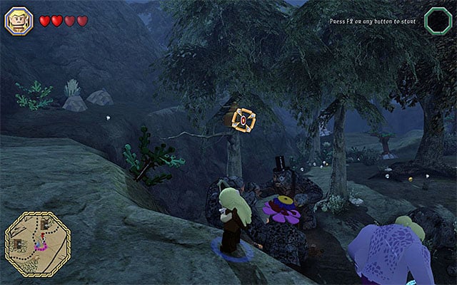 Target - White question marks - walkthroughs for quests 41-60 | Middle Earth - Side missions - Middle Earth - Side missions - LEGO The Hobbit Game Guide & Walkthrough