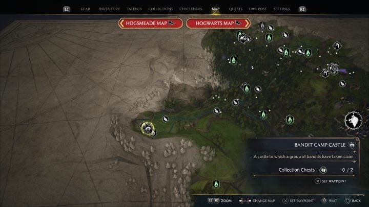 These chests are in the bandit camp at Korrow Ruins - Hogwarts Legacy: North Hogwarts Region - Collection Chests - Hogwarts Legacy: Collection Chests - Hogwarts Legacy Guide