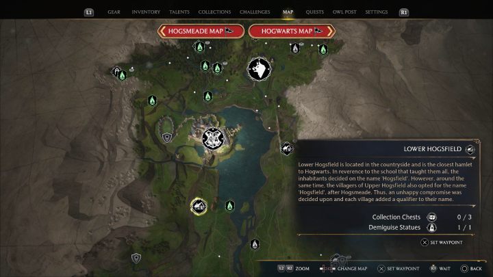 1 - Hogwarts Legacy: South Hogwarts Region - Collection Chests - Hogwarts Legacy: Collection Chests - Hogwarts Legacy Guide