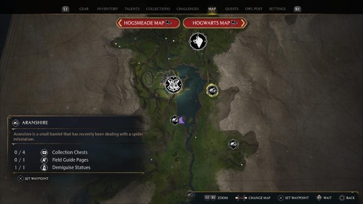 2 - Hogwarts Legacy: South Hogwarts Region - Collection Chests - Hogwarts Legacy: Collection Chests - Hogwarts Legacy Guide