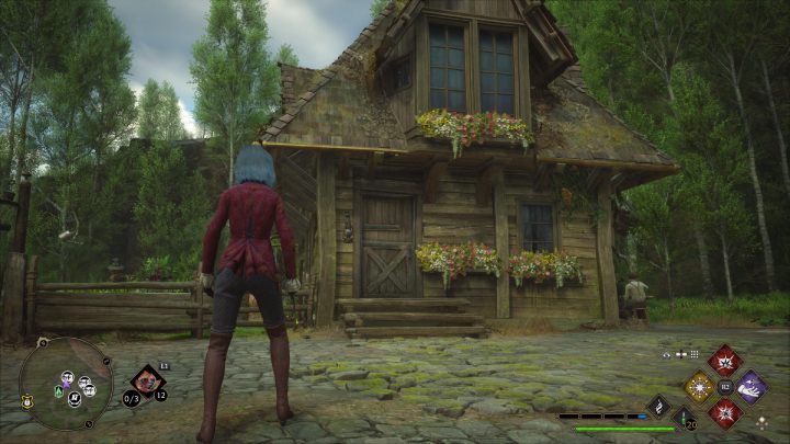 The chest from the Aranshire village is in a wooden house, next to the front door - Hogwarts Legacy: South Hogwarts Region - Collection Chests - Hogwarts Legacy: Collection Chests - Hogwarts Legacy Guide