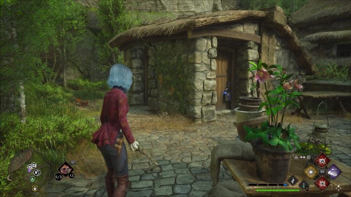 The next chest is in the Aranshire village in a small building opposite the fast travel point - Hogwarts Legacy: South Hogwarts Region - Collection Chests - Hogwarts Legacy: Collection Chests - Hogwarts Legacy Guide