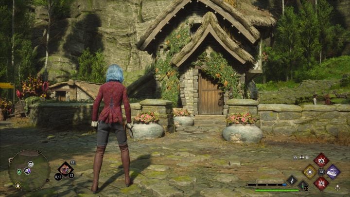 The next chest from the Aranshire village is in the house overgrown with vines - Hogwarts Legacy: South Hogwarts Region - Collection Chests - Hogwarts Legacy: Collection Chests - Hogwarts Legacy Guide