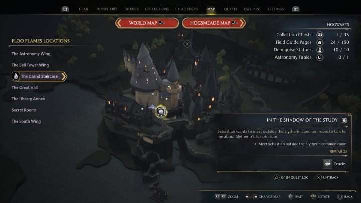 This Relationship Quest with Sebastian will be unlocked after - Hogwarts Legacy: In the Shadow of the Study - Hogwarts Legacy: Relationship quests - Sebastian - Hogwarts Legacy Guide