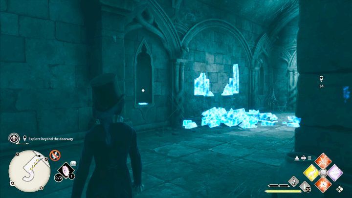 Go through the door and then downstairs - Hogwarts Legacy: In the Shadow of the Study - Hogwarts Legacy: Relationship quests - Sebastian - Hogwarts Legacy Guide