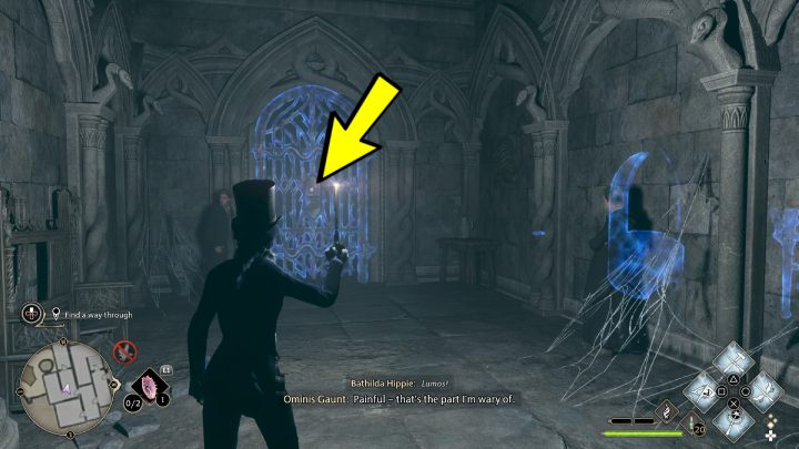 Go through the newly opened door and get the 3rd note from the wall on the left - Hogwarts Legacy: In the Shadow of the Study - Hogwarts Legacy: Relationship quests - Sebastian - Hogwarts Legacy Guide