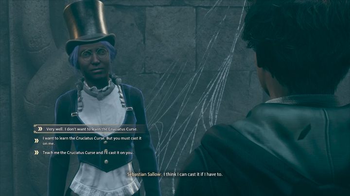 Talk to Sebastian again - Hogwarts Legacy: In the Shadow of the Study - Hogwarts Legacy: Relationship quests - Sebastian - Hogwarts Legacy Guide