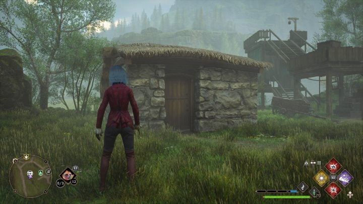 The final Feldcroft chest is in a small hut behind the fast travel point - Hogwarts Legacy: Feldcroft Region - Collection Chests - Hogwarts Legacy: Collection Chests - Hogwarts Legacy Guide