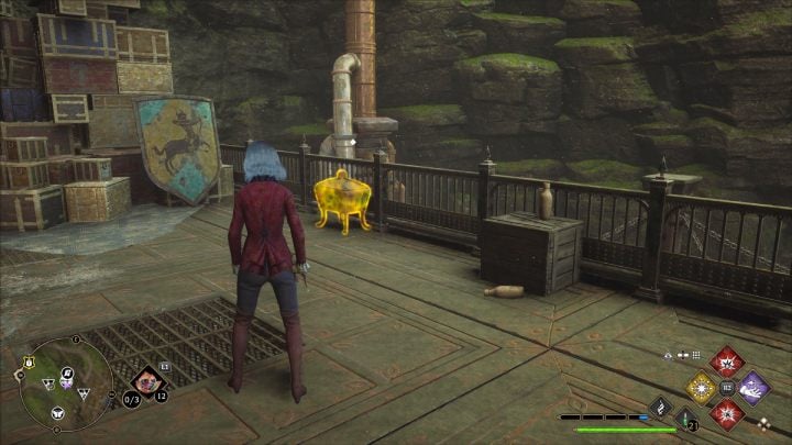 This chest is found in a bandit camp found southeast from the Feldcroft Catacombs - Hogwarts Legacy: Feldcroft Region - Collection Chests - Hogwarts Legacy: Collection Chests - Hogwarts Legacy Guide