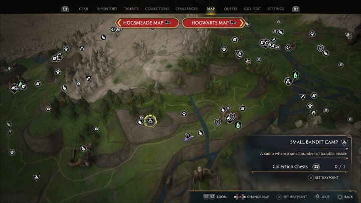 Chest #17 is in a bandit camp not far from Irondale - Hogwarts Legacy: Feldcroft Region - Collection Chests - Hogwarts Legacy: Collection Chests - Hogwarts Legacy Guide