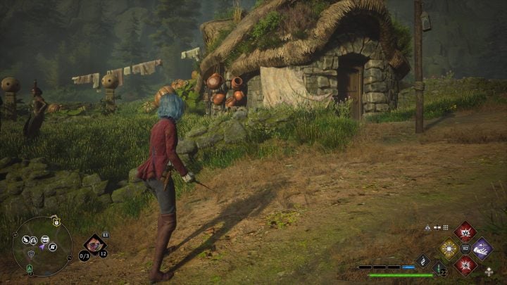 Another chest in Irondale - look for a small hut with cauldrons - Hogwarts Legacy: Feldcroft Region - Collection Chests - Hogwarts Legacy: Collection Chests - Hogwarts Legacy Guide