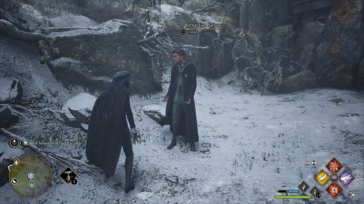 This quest from Sebastian will be unlocked after - Hogwarts Legacy: In the Shadow of Time - Hogwarts Legacy: Relationship quests - Sebastian - Hogwarts Legacy Guide