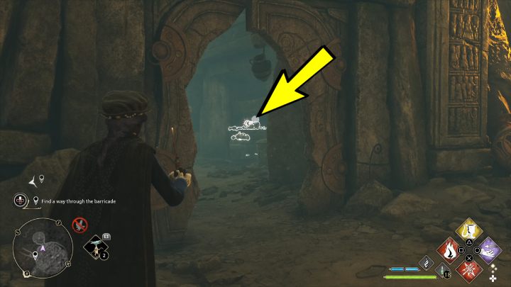 More bones will be in one of the stashes in the chamber - Hogwarts Legacy: In the Shadow of Time - Hogwarts Legacy: Relationship quests - Sebastian - Hogwarts Legacy Guide