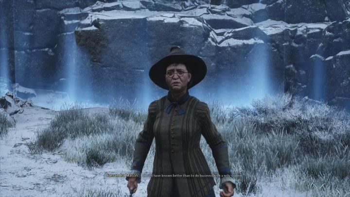 Cassandra Mason is the final boss of the exclusive side mission for PS5 and PS4 owners of Hogwarts Legacy - Minding Your Own Business - Hogwarts Legacy: How to defeat Cassandra Mason? - Hogwarts Legacy: Bosses - Hogwarts Legacy Guide