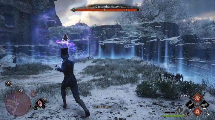The fight with Cassandra is divided into 3 phases - Hogwarts Legacy: How to defeat Cassandra Mason? - Hogwarts Legacy: Bosses - Hogwarts Legacy Guide