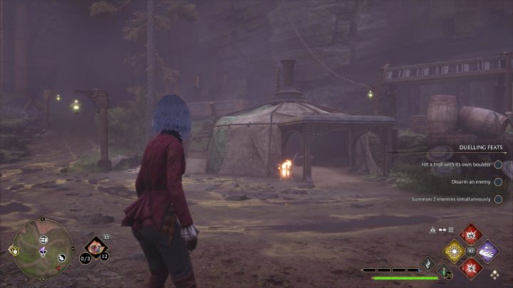 Once you've eliminated all the enemies, check out one of the tents in the camp - Hogwarts Legacy: South Sea Bog - Collection Chests - Hogwarts Legacy: Collection Chests - Hogwarts Legacy Guide