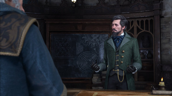 Travel to Professor Fig's office and talk to him - Hogwarts Legacy: The Polyjuice Plot - Hogwarts Legacy: Main quests - Hogwarts Legacy Guide