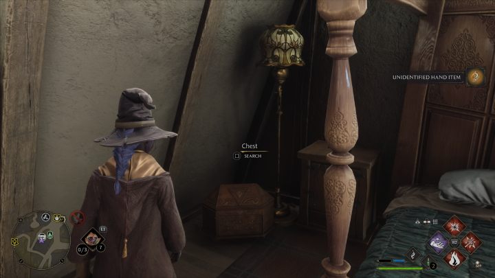 Collection Chest #1 can be found in a small building next to the South Hogsmeade fast-travel spot - Hogwarts Legacy: Collection Chests - Hogsmeade - Hogwarts Legacy: Hogsmeade Collectibles - Hogwarts Legacy Guide