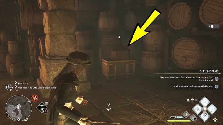 The final Collection Chest can only be found during Natty's Relationship Quest called A Basis for Blackmail - Hogwarts Legacy: Collection Chests - Hogsmeade - Hogwarts Legacy: Hogsmeade Collectibles - Hogwarts Legacy Guide