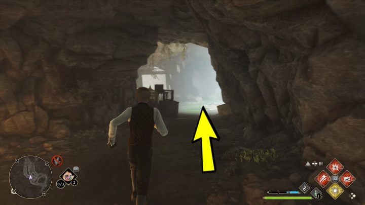 Turn right and follow the path - Hogwarts Legacy: Poidsear Coast - Collection Chests - Hogwarts Legacy: Collection Chests - Hogwarts Legacy Guide