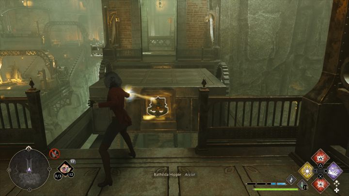 Continue up the stairs into the mine - Hogwarts Legacy: Marunweem Lake - Collection Chests - Hogwarts Legacy: Collection Chests - Hogwarts Legacy Guide