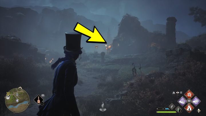 For this one, you'll need to travel to Irondale - Hogwarts Legacy: Demiguise Statues - The Highlands - Hogwarts Legacy: Highlands - Hogwarts Legacy Guide