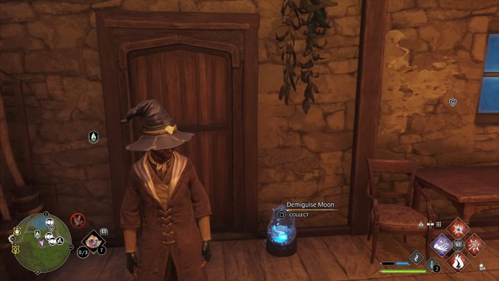 You should find the collectible at the entrance to this house - Hogwarts Legacy: Demiguise Statues - The Highlands - Hogwarts Legacy: Highlands - Hogwarts Legacy Guide