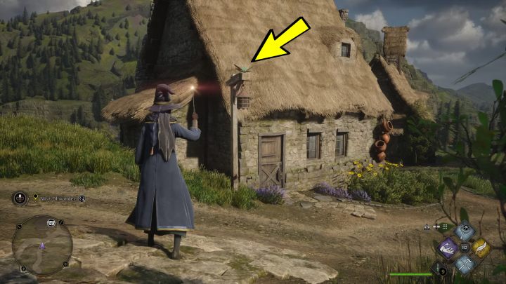 Exit the building and follow the path leading down - Hogwarts Legacy: Field Guide Pages Part 2 - Hogsmeade - Hogwarts Legacy: Hogsmeade Collectibles - Hogwarts Legacy Guide