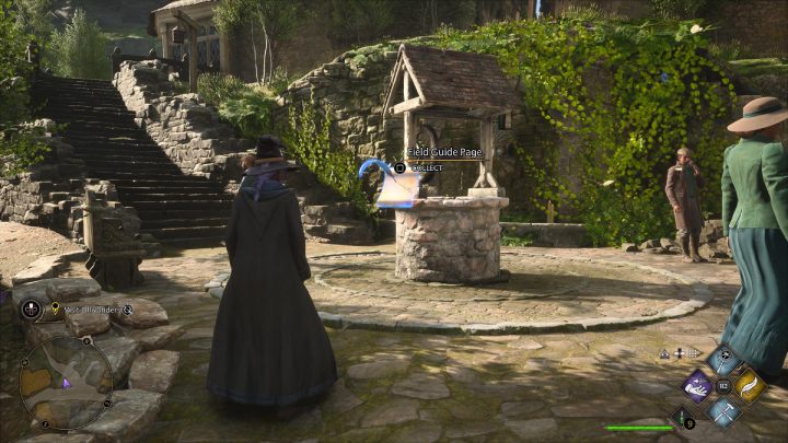 The next collectible is near the outfits shop - Hogwarts Legacy: Field Guide Pages Part 2 - Hogsmeade - Hogwarts Legacy: Hogsmeade Collectibles - Hogwarts Legacy Guide
