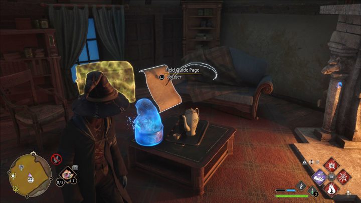 This collectible is on the top floor of the Three Broomsticks pub - Hogwarts Legacy: Field Guide Pages Part 2 - Hogsmeade - Hogwarts Legacy: Hogsmeade Collectibles - Hogwarts Legacy Guide